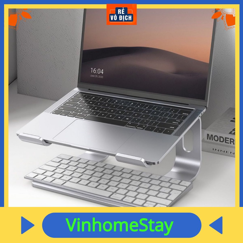 Kệ Kê Đỡ Tản Nhiệt Laptop Nhôm Notebook Macbook máy tính xách tay ,có thể tháo rời tản nhiệt XN9