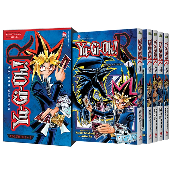 Sách - Box Set YU-GI-OH! R (Bộ 5 Tập)