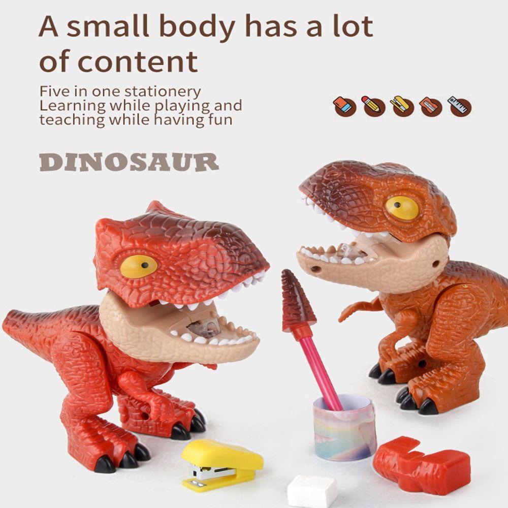 PISTA Bộ Dụng Cụ Gọt Bút Chì Tạo Hình Khủng Long Độc Đáo