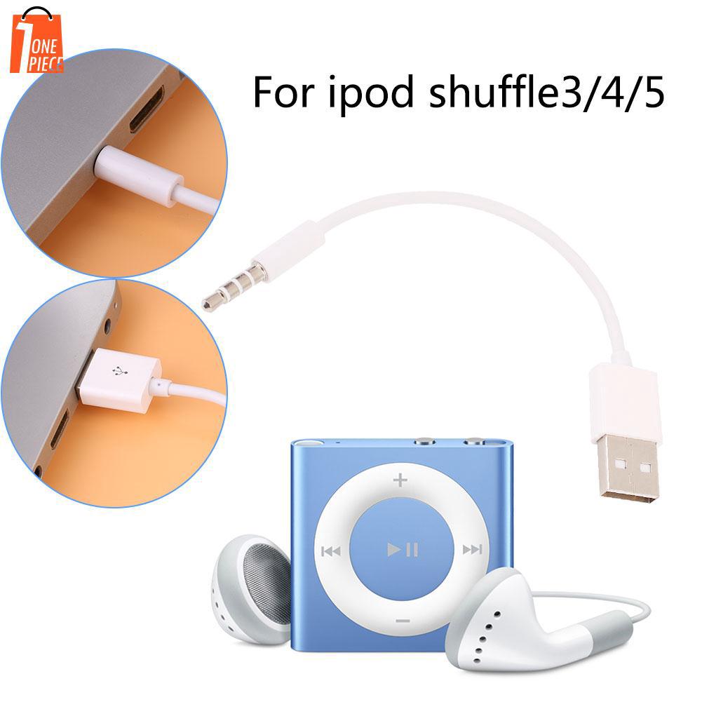 Dây cáp sạc USB 10cm cho iPod Shuffle 3 / 4 / 5