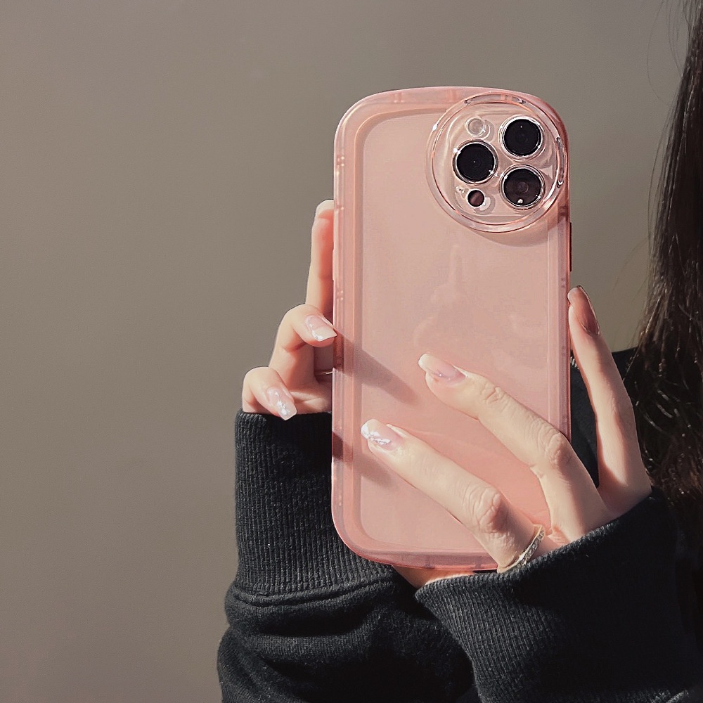 Ốp Điện Thoại TPU Bốn Màu Macaron Chống Sốc Cho iPhone 13 13pro 13prm iPhone 11 7Plus 8Plus Xr xs 13 12 Pro xs max