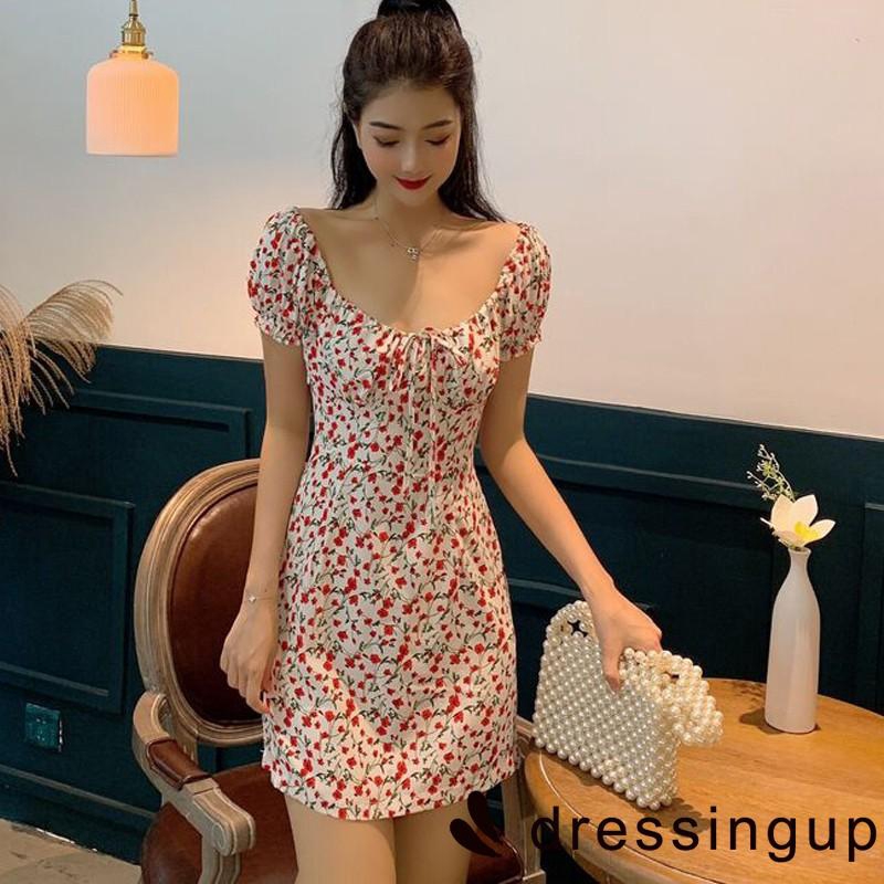 Đầm nữ hở vai phong cách boho thời trang gợi cảm