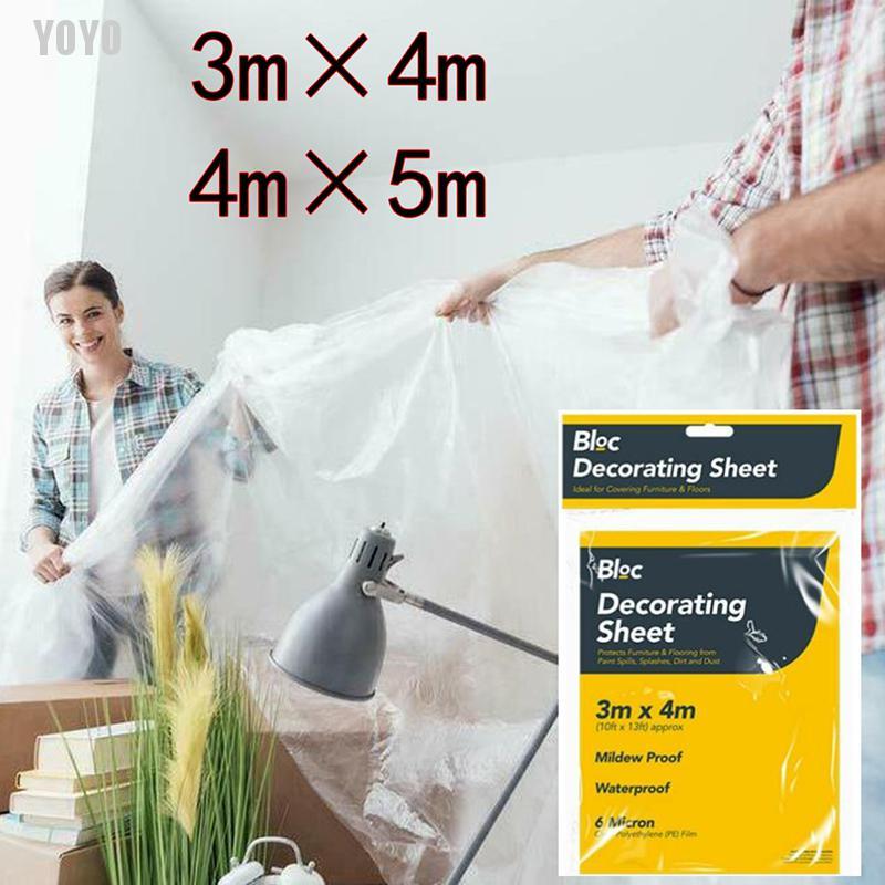 Tấm phủ chống bụi chống thấm nước bằng nhựa cho đồ nội thất