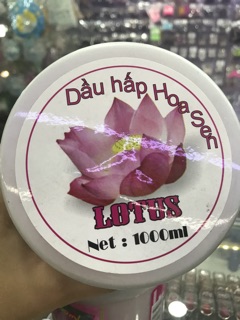Dầu hấp tóc hoa sen ( 1000 mL )