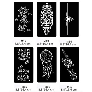 01 miếng khuôn vẽ henna