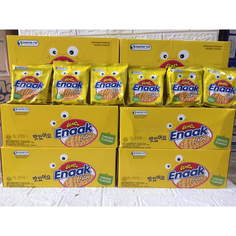 Mì Ăn Liền Enaak Thùng 24 Gói x 30g