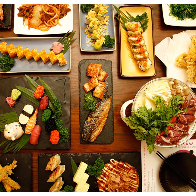 HCM  Osaka 88 - Buffet Sashimi, Sushi, Lẩu - 2 Chi Nhánh