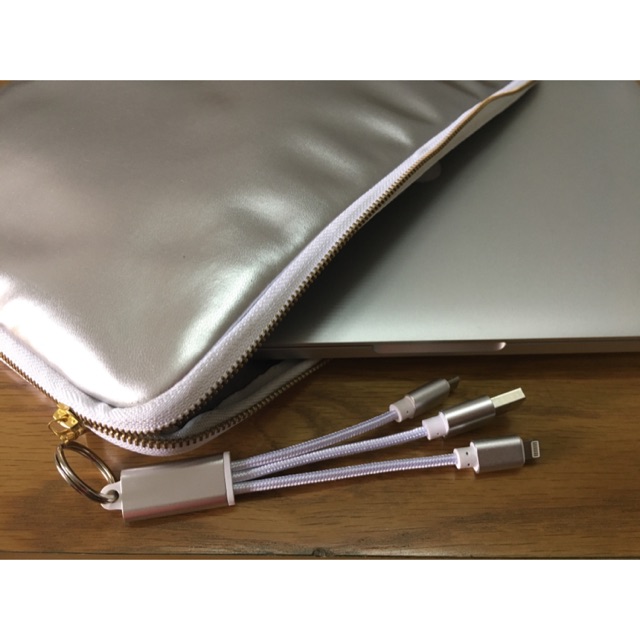 Túi bảo vệ laptop dòng Metallic Silver