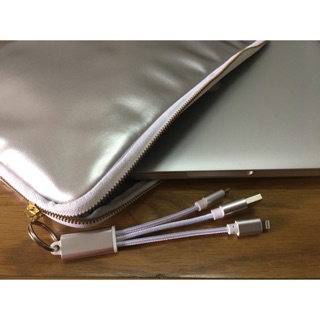 Túi bảo vệ laptop dòng Metallic Silver