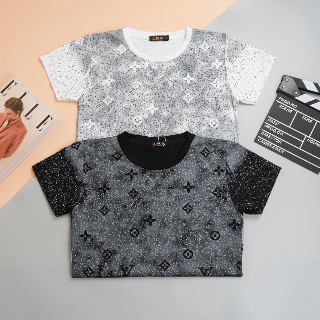 MẪU MỚI ÁO PHÔNG | ÁO THUN UNISEX CỔ TRÒN MÀU LOANG ĐẸP ĐỘC LẠ TM