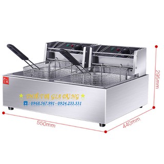 BẾP CHIÊN ĐÔI - EF, BẾP CHIÊN NHÚNG ĐIỆN ĐÔI - EF