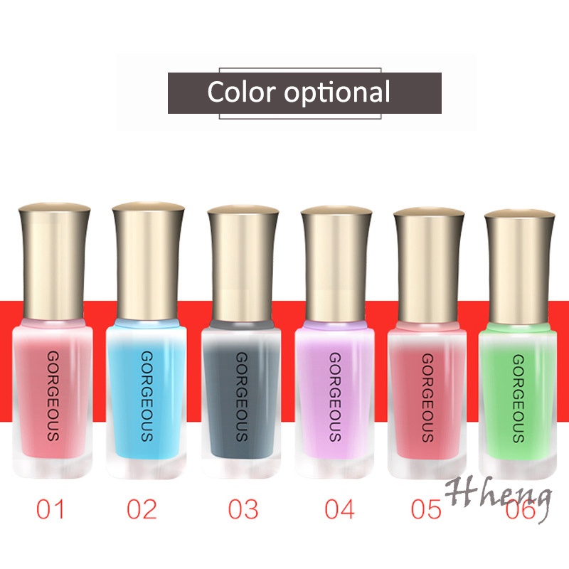 YADORNOS 1 Lọ Nước Sơn Móng Tay 3D Màu Nude Sáng Bóng Trong Suốt Lâu Trôi