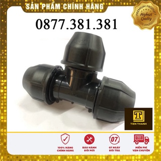 Tê đều tròn hathaco dùng chia nhánh ống hdpe