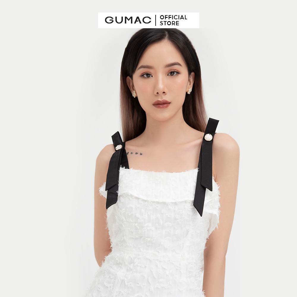 [Mã WABRGU55 giảm 12% đơn 99K] Đầm nữ 2 dây thời trang GUMAC DB404 | BigBuy360 - bigbuy360.vn
