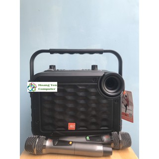 [Tặng 2 Micro] Loa Xách Tay Karaoke Bluetooth JBZ JB 0607 Chất Âm Cực Hay - BH 6 Tháng - Hoàng Yến Computer