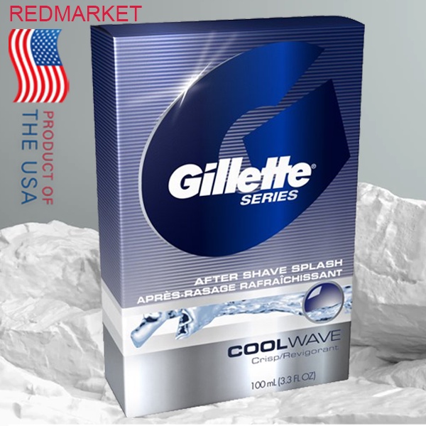 Nước Hoa Dưỡng Da Sau Cạo Râu Gillette After Shave Splash Cool Wave (100ML)
