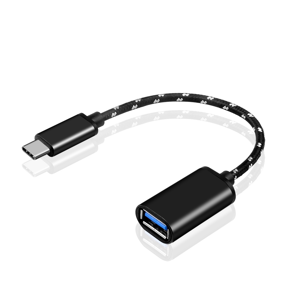 Cáp truyền dữ liệu USB 2.0 sang Type-C 18cm cho Samsung Macbook