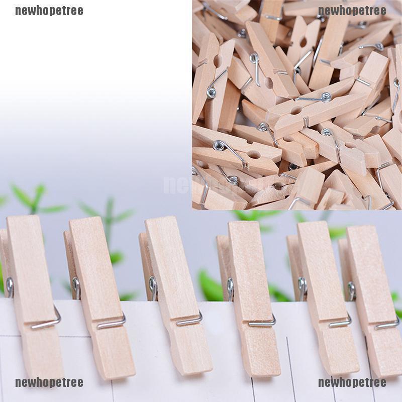 Kẹp gỗ treo ảnh/quần áo kích thước 50*25mm