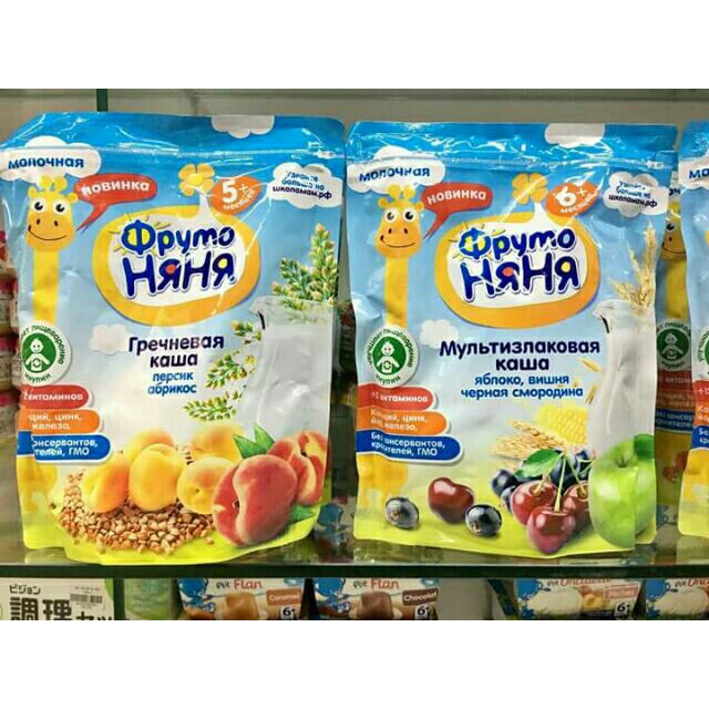 Bột ăn dặm Fruto Kawa Nga 200g(4m+) - date 2021