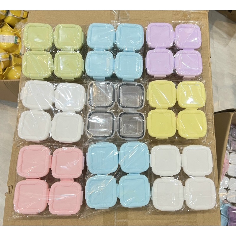 Hộp Trữ Đông ,Khay Trữ Đông Có Nắp đậy, Bảo quản đồ ăn dặm cho bé an toàn sạch sẽ