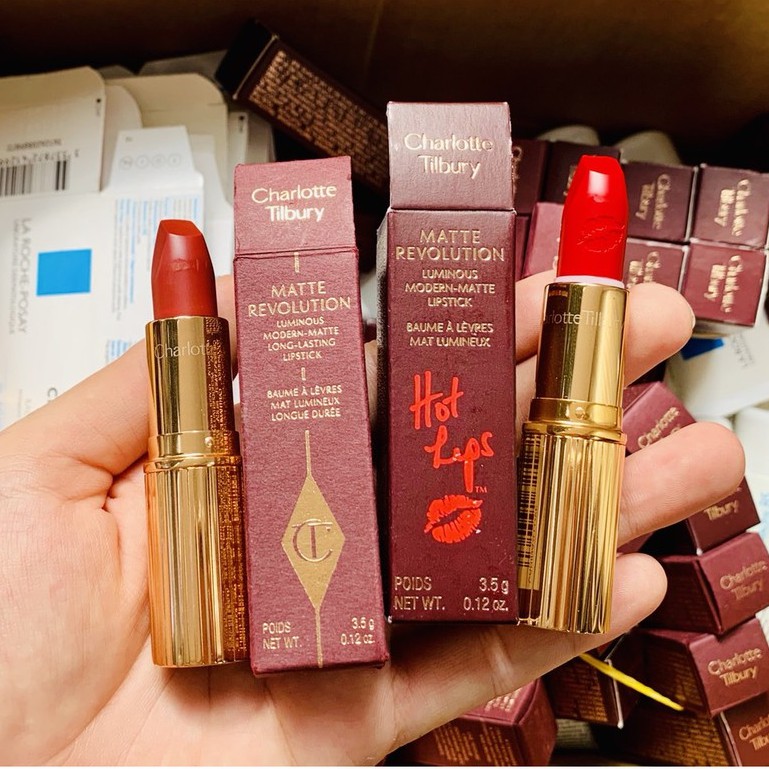 Son Thỏi Charlotte Tilbury Matte Revolution Vỏ Vàng