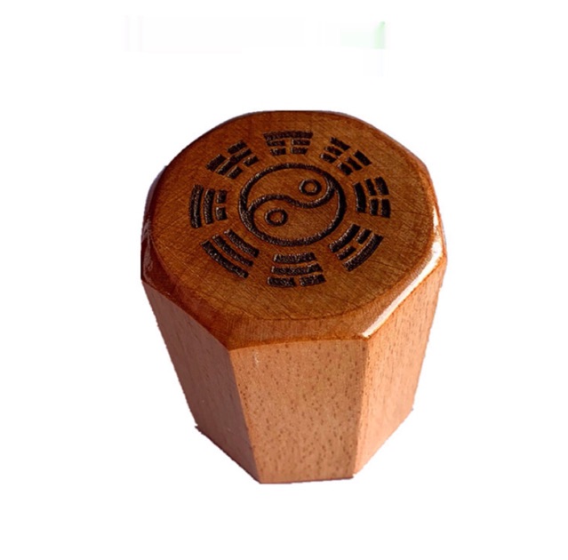 Con dấu , ấn khắc tiên thiên bát quái và thái cực