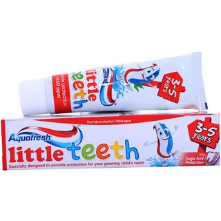 Kem đánh răng trẻ em Aquafresh cho trẻ 3-5 tuổi 50ml Xuất xứ USA