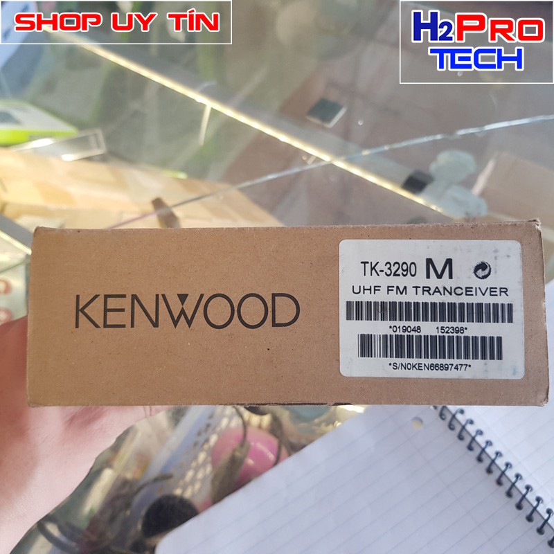 Bộ đàm cầm tay Kenwood TK-3290 Chính hãng tiếng rõ, sóng khỏe bắt xa tới 7KM