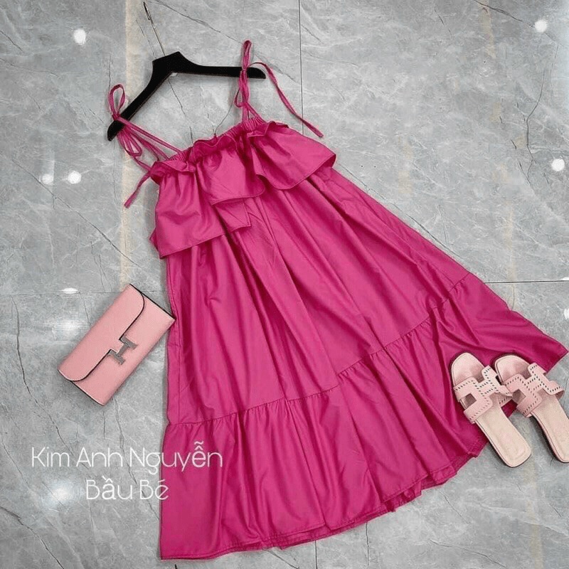 [SIÊU SALE] ĐẦM LỤA CÔNG CHÚA SANG CHẢNH THỜI TRANG TRẺ TRUNG TÔN DÁNG SIÊU XINH XẮN CHO CÁC NÀNG VALENTINA SHOP