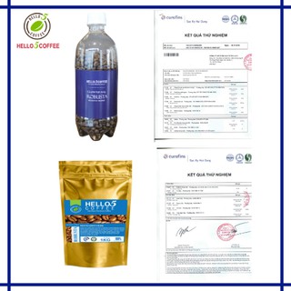Cà phê Hello 5 ROBUSTA Chai 200g