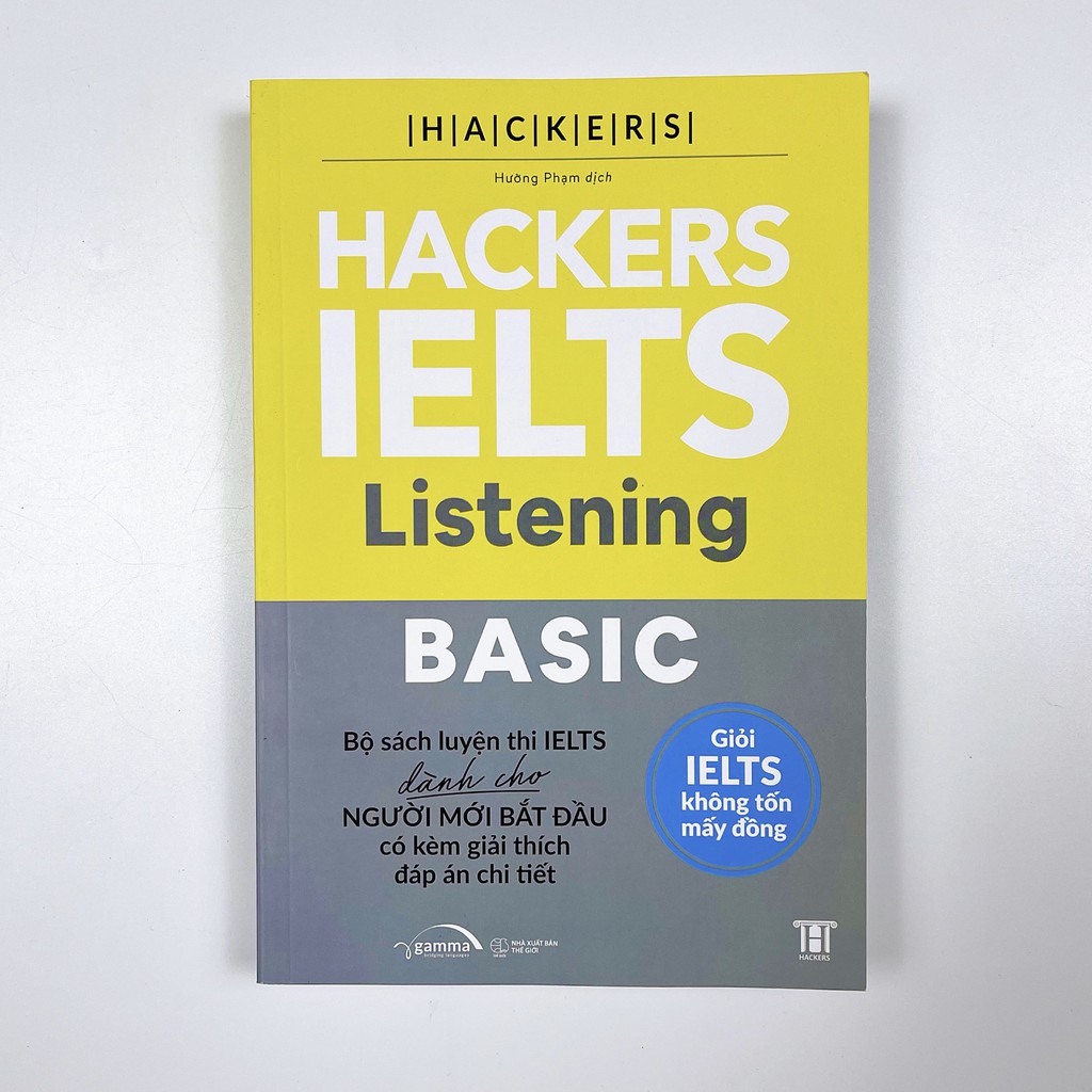 Sách - Combo: Hacker Ielts Basic: Reading + Listening + Writing + Speaking