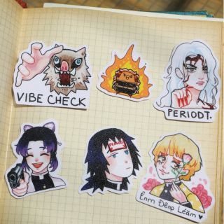 Sticker rời Kimetsu No Yaiba