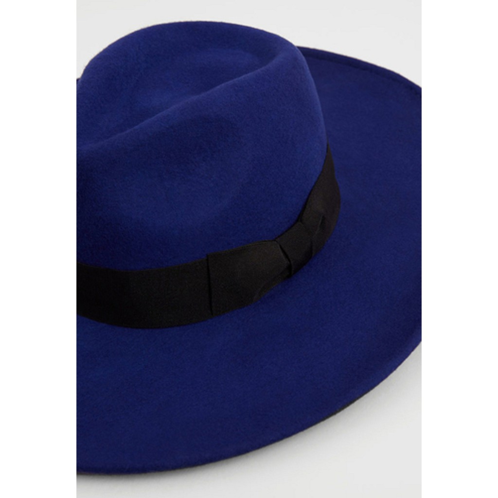 Mũ nỉ fedora cao cấp, nón nỉ rộng vành, mũ fedora nữ