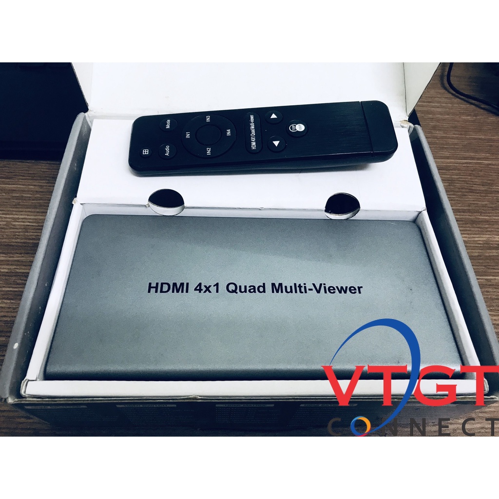 Bộ gộp HDMI Splitter 4 vào 1 ra Quad Multi-Viewer