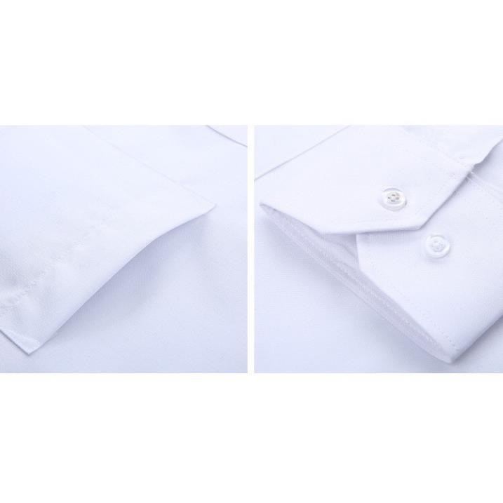 Áo sơ mi nam body dài tay Hàn Quốc, vải chống nhăn | BigBuy360 - bigbuy360.vn