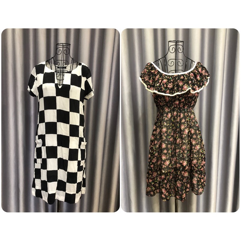 VÁY VOAN 2NDHAND ĐỒNG GIÁ 60k