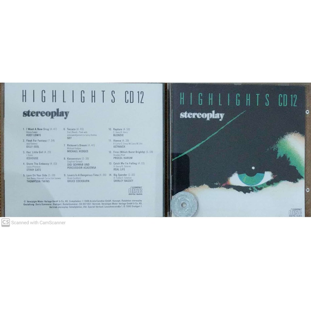 stereomate - CD gốc: Stereoplay Highlights CD 12 [Audiophile]