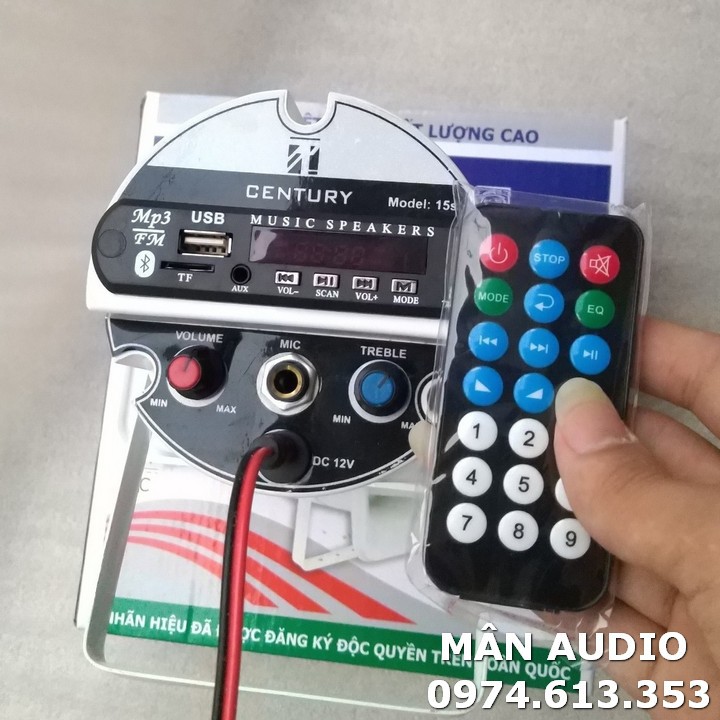 LOA NÉN LIỀN ÂM LI 12V - CÓ THẺ NHỚ CÓ BLUETOOTH