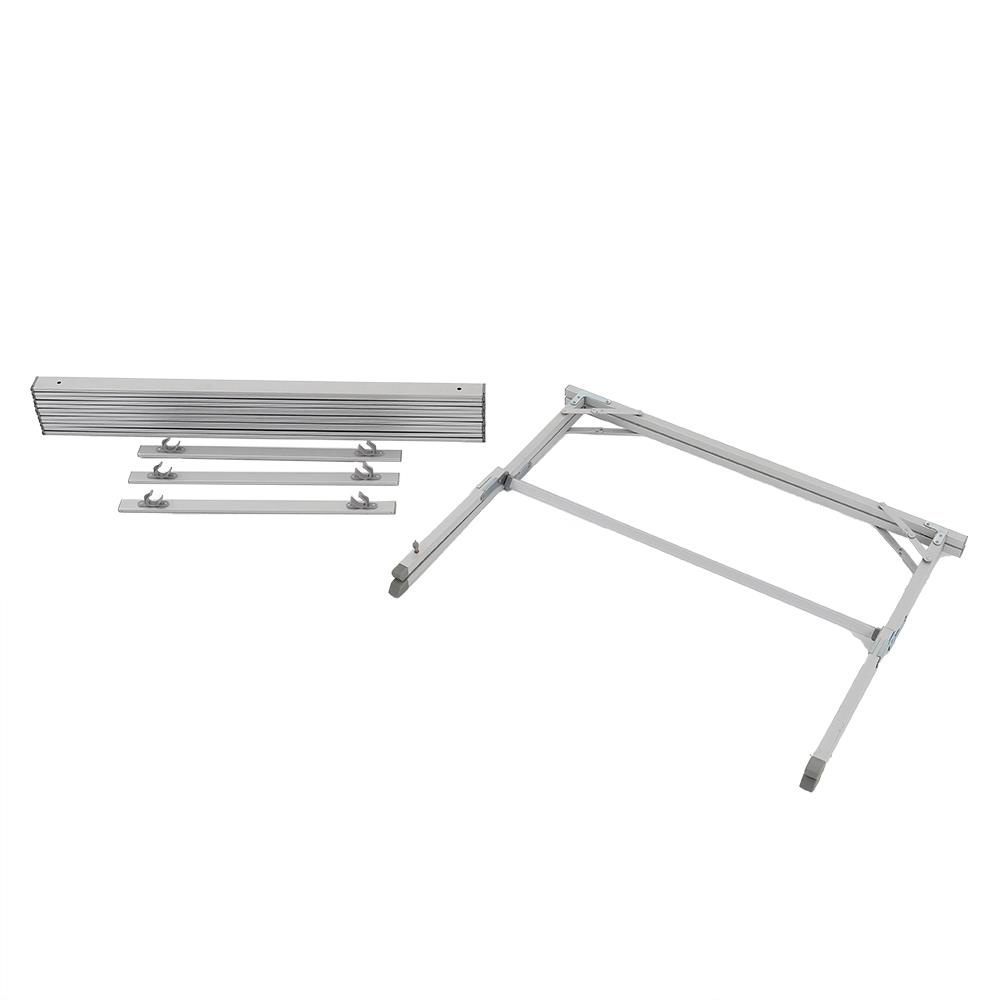 HomeBase SPRING Bàn dã ngoại có thể gấp được bằng nhôm W120xH70xD70cm