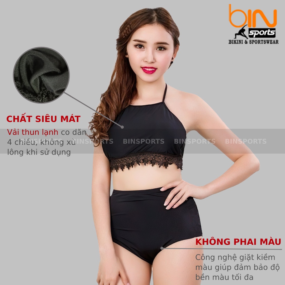 Bộ Bơi Nữ Đùi Hai Mảnh Freesize Bin Sports BHV066