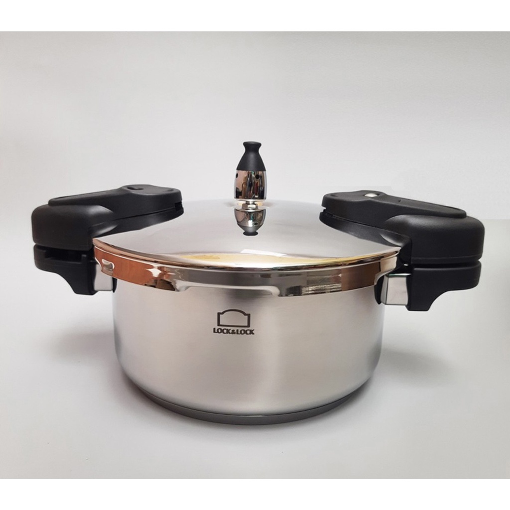 NỒI ÁP SUẤT BẰNG INOX LOCK&LOCK 4L LYD2182 CHÍNH HÃNG BẢO HÀNH 12 THÁNG