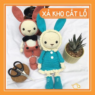 [Xả Hàng] Thỏ Búp Bê Mimi và Titi – Quà Tặng Cho Bé – Made By Bunny