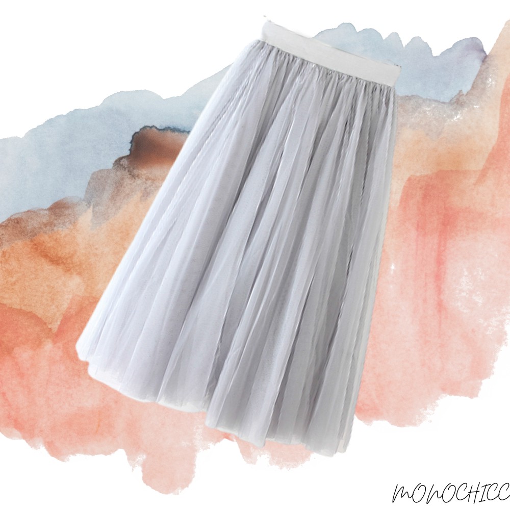 Chân váy lưới❤️[SIÊU_HIT]❤free ship❤️Váy xếp li❤️ CHÂN VÁY LƯỚI 2 LỚP CỰC XINH❤️ | BigBuy360 - bigbuy360.vn