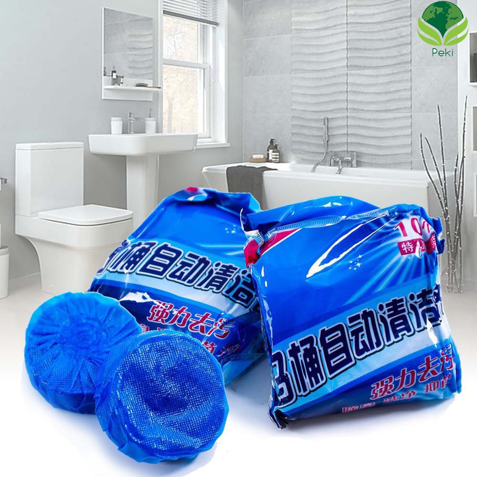 Combo 4 Tẩy lồng máy giặt hàn quốc siêu sạch 450g + 10 viên tẩy bồn cầu + 2 kẹp đồ nhựa[Giảm giá sốc]