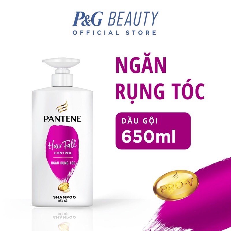 COMBO DẦU GỘI PANTENE 650g &amp; DẦU XẢ PANTENE 300g NGĂN RỤNG TÓC