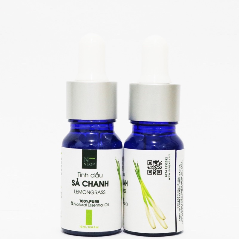Tinh Dầu Sả Chanh NEOP  10ml Đuổi Muỗi - Lemongrass Essential Oil