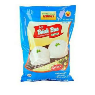 Bột làm bánh bao Mikko trộn sẵn có men gói 1kg