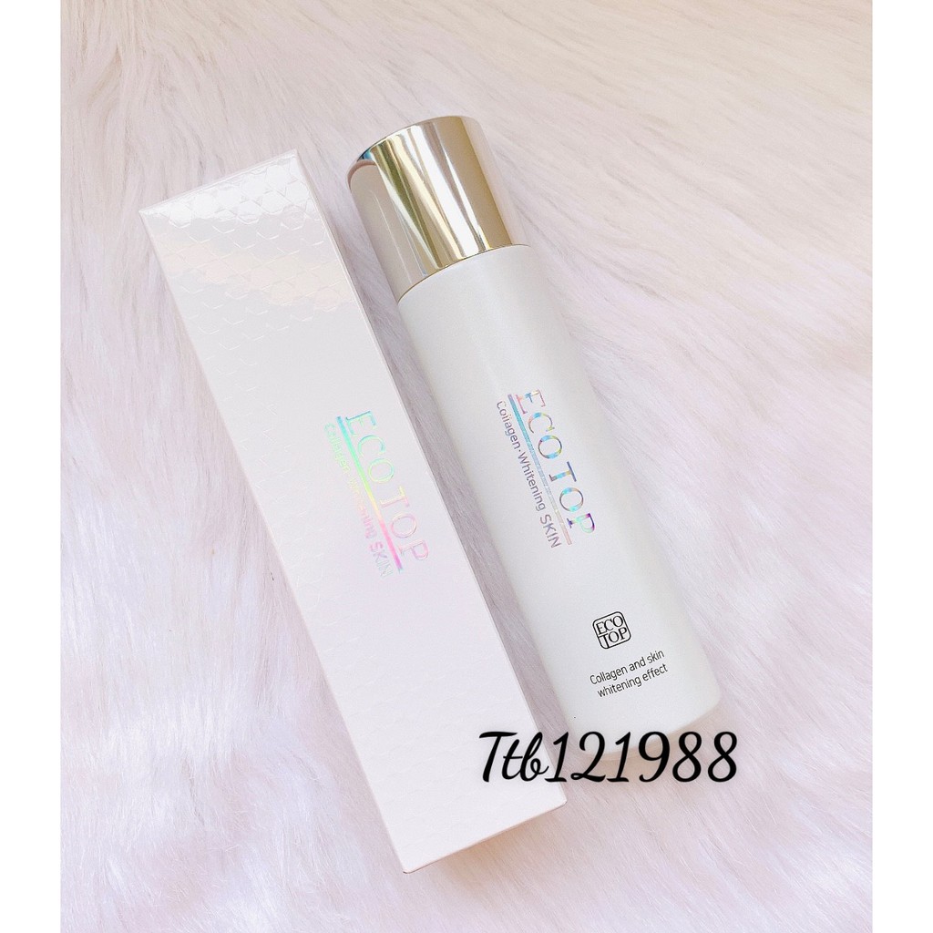 Nước Hoa Hồng Ecotop Collagen Whitening Skin (150ml)