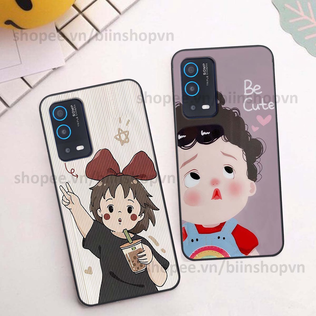 Ốp Oppo A54 / A55 in hình baby siêu dễ thương, ngộ nghĩnh đáng yêu