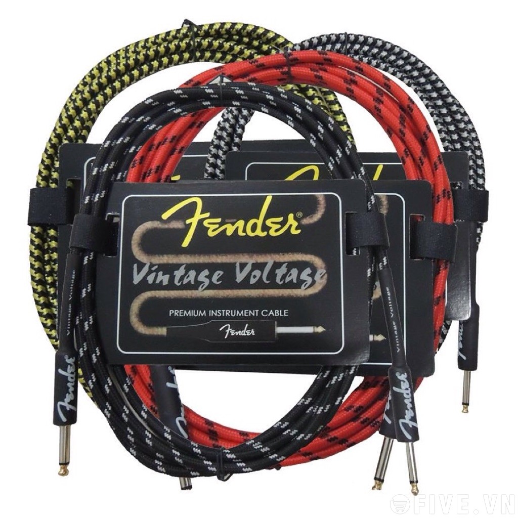 Dây Line (Jack 6 li) Fender cắm đàn Guitar ra loa dài 6m chính hãng